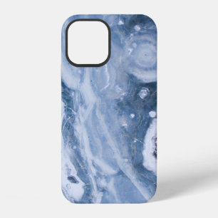 Funda Para iPhone 12 Fotografía de cerca de geoda gris