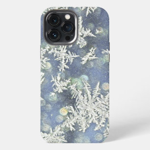 Funda Para iPhone 13 Pro Max Fotografía Macro de Naturaleza de Copos de Escarch