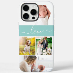 Funda Para iPhone 16 Pro Max Fotos personalizadas Recuerdos de amor Escritura a