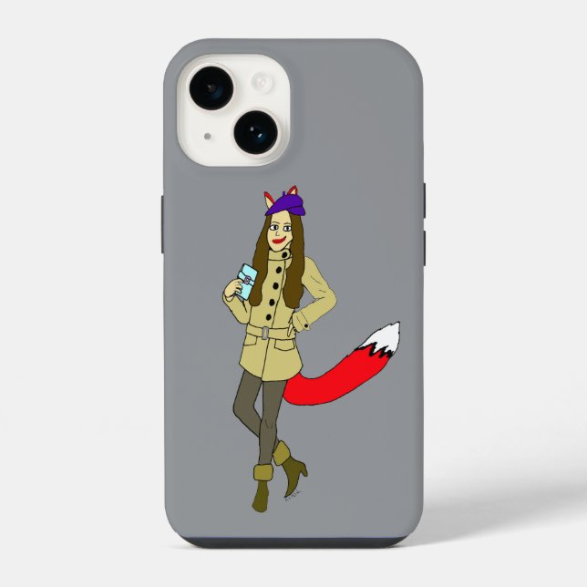 Funda Para iPhone Foxgirl (Reverso )