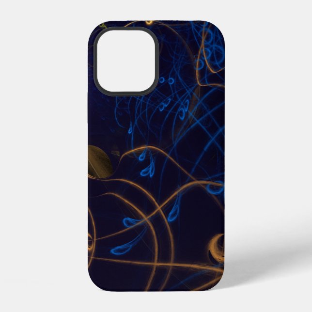 Funda Para iPhone Fractal de llama de eco (Reverso )