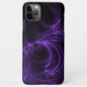 Funda Para iPhone 11Pro Max Fractal púrpura