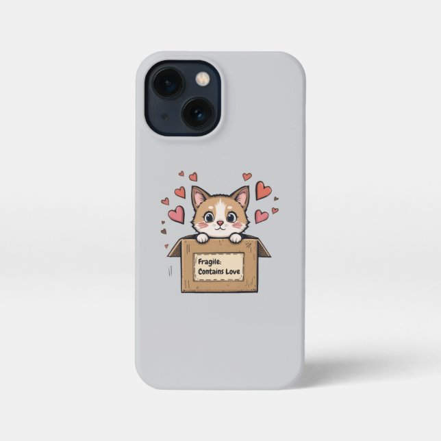 Funda Para iPhone Fragile: Contains Love (Reverso )