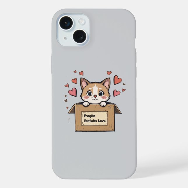 Funda Para iPhone Fragile: Contains Love (Reverso )