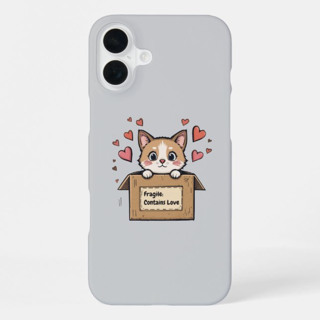 Funda Para iPhone Fragile: Contains Love (Reverso )