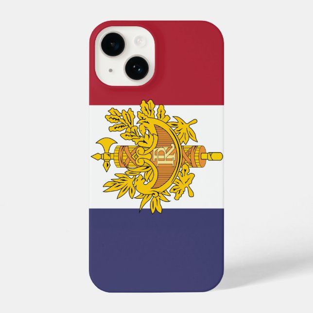 Funda Para iPhone France flag phone case (Reverso )