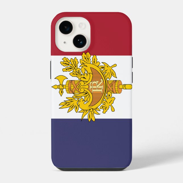 Funda Para iPhone France flag phone case (Reverso )