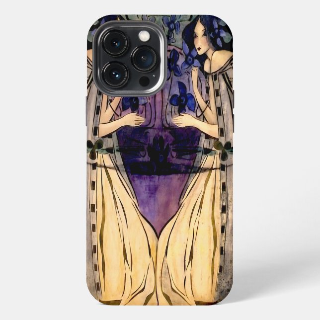 Funda Para iPhone Frances MacDonald - Primavera (Reverso )
