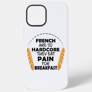Funda Para iPhone 12 Pro Max Franceses Comen Dolor Por Desayuno Pan Gracioso