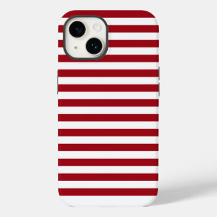 Funda Para iPhone 14 franjas bandera de letonia símbolo del país líneas