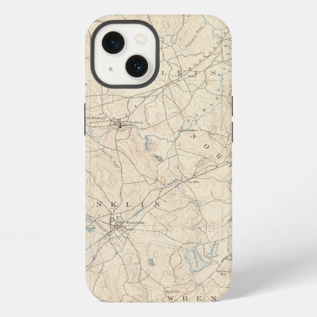 Funda Para iPhone Franklin, Massachusetts (Reverso )