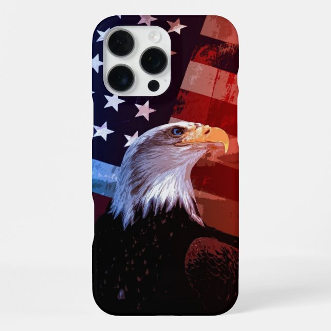 Funda Para iPhone "Freedom Soars - Patriotic Eagle Edition" (Reverso )