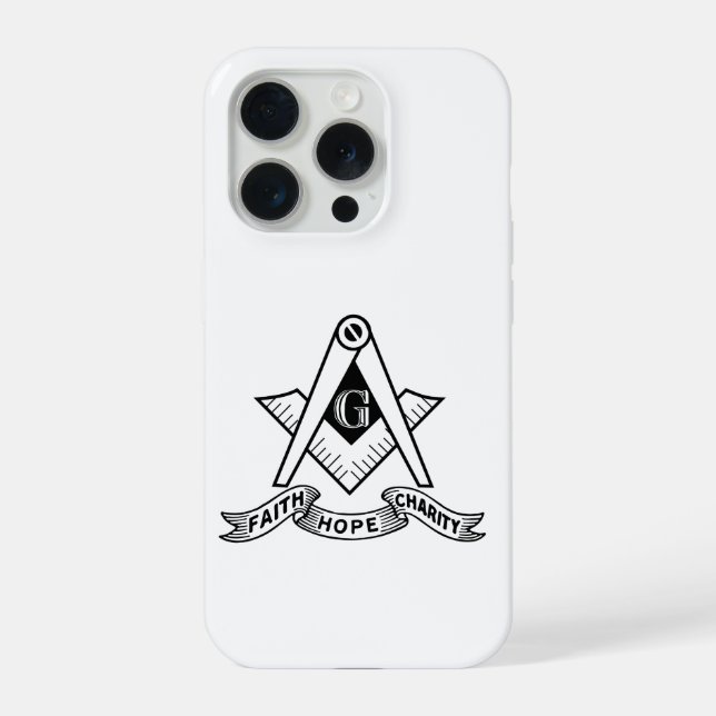 Funda Para iPhone Freemasonry symbol (Reverso )