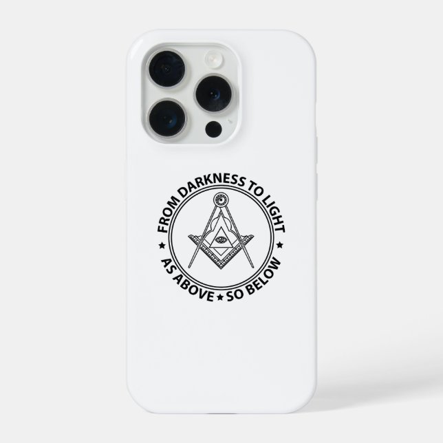 Funda Para iPhone Freemasonry symbol (Reverso )