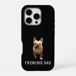 Funda Para iPhone 16 Pro French Bulldog, Frenchie Dad