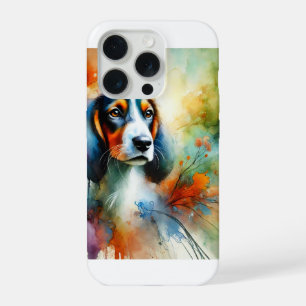 French Tricolor Hound 030924AREF150 - Watercolor