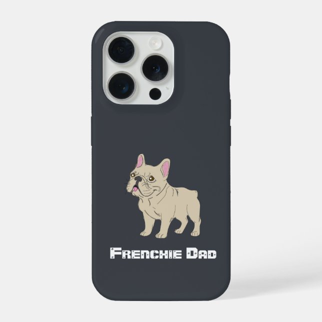 Funda Para iPhone Frenchie Dad (Reverso )
