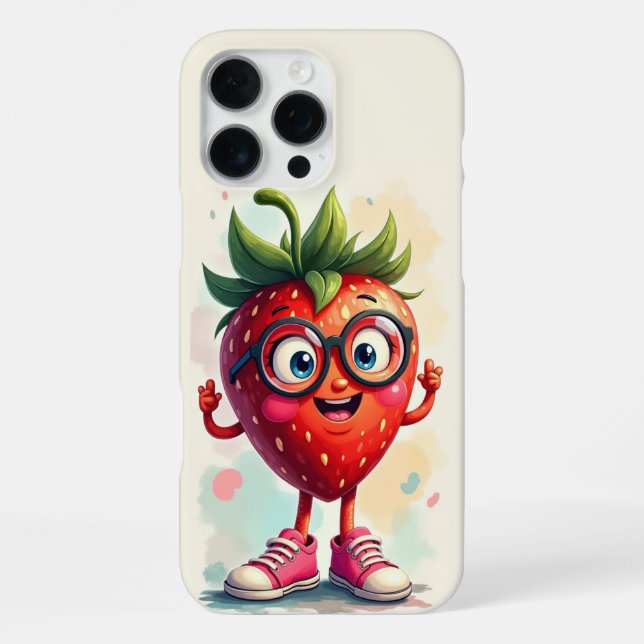 Funda Para iPhone Fresa (Reverso )