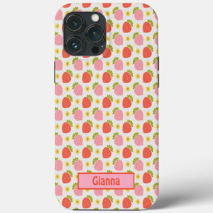 Funda Para iPhone 13 Pro Max Fresa y margarita retro personalizables