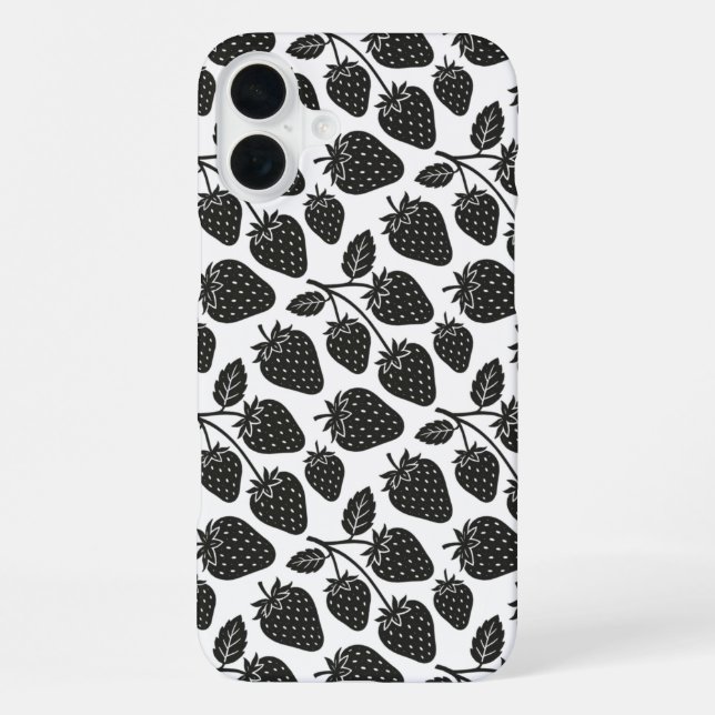 Funda Para iPhone Fresas (Reverso )