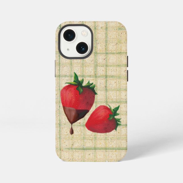 Funda Para iPhone Fresas (Reverso )