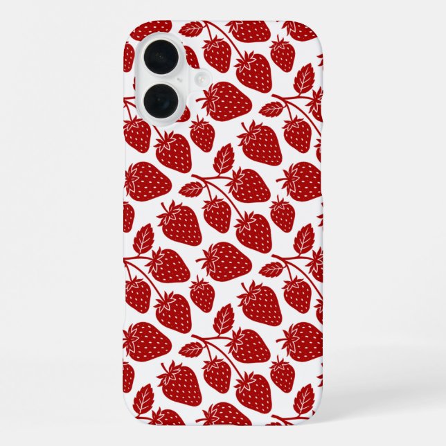 Funda Para iPhone Fresas (Reverso )