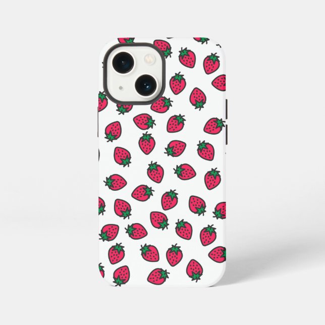 Funda Para iPhone Fresas (Reverso )