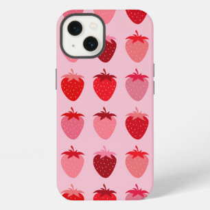 Fresas 01 Fresas Preppy Rosadas y Rojas