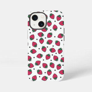Funda Para iPhone 13 Mini Fresas Lindas