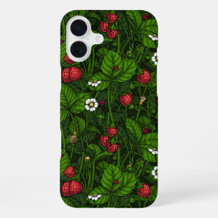 Funda Para iPhone 16 Plus Fresas silvestres