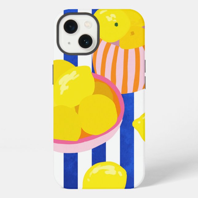 Funda Para iPhone Frescura de Limón (Reverso )