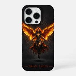 Funda Para iPhone 16 Pro From Ashes Fire Angel iPhone 16 Pro Case