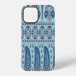 Funda Para iPhone 12 Frontera Paisley Asiática: Diseño Tradicional.