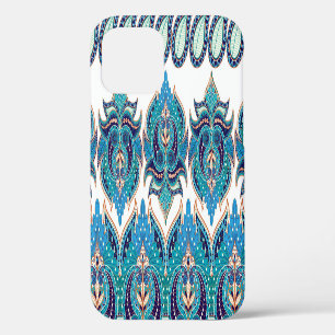Funda Para iPhone 12 Fronteras Ornate Floral: Diseño de Paisley Vintage