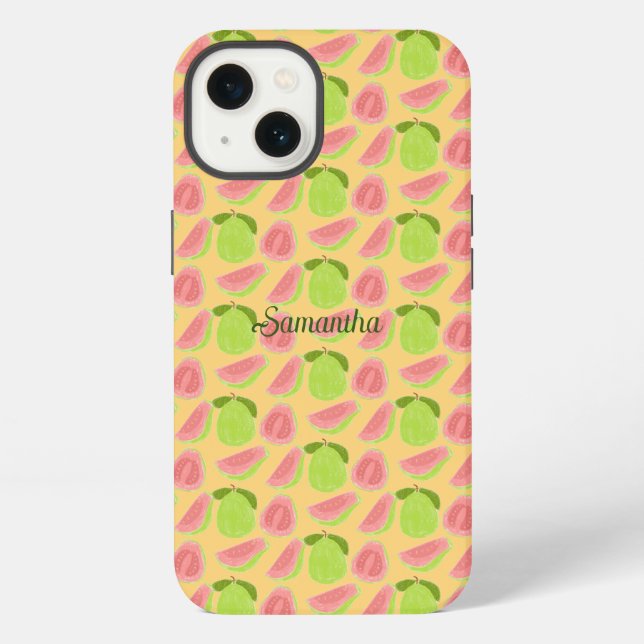 Funda Para iPhone Fruta de Guayaba (Reverso )