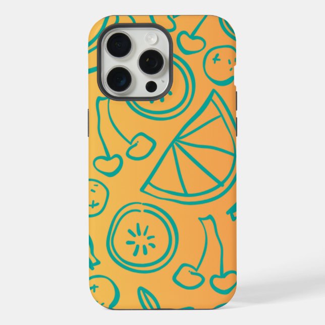 Funda Para iPhone Frutas (Reverso )