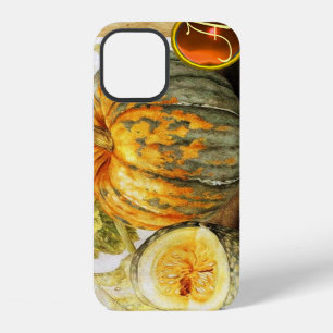 FUNDA PARA iPhone 12 FRUTAS DE LA TEMPORADA / CALABAZAS MONOGRAMA