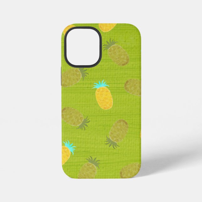 Funda Para iPhone Frutas Tropicales de Verano Kiwi Verde (Reverso )