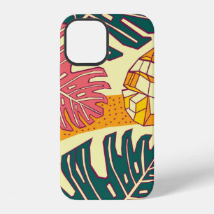 Funda Para iPhone 12 Frutas tropicales,diseño de patrón