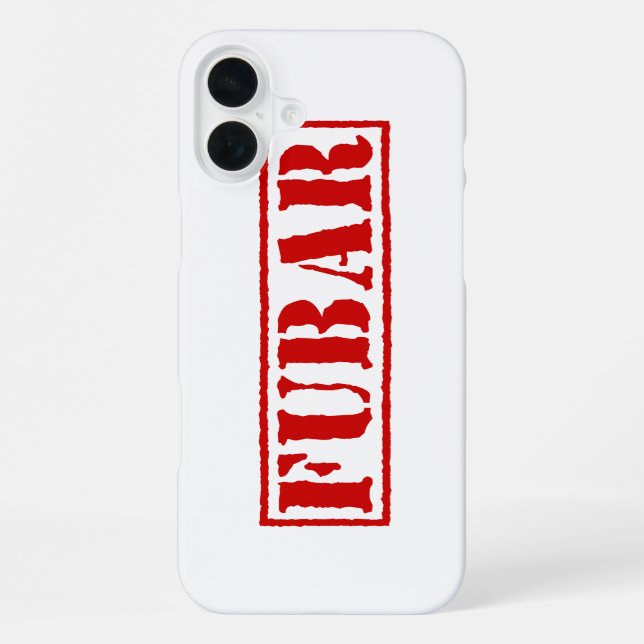 FUNDA PARA iPhone FUBAR (Reverso )