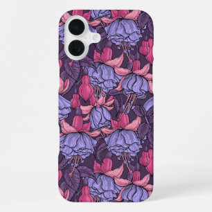 Funda Para iPhone 16 Plus Fucsia en rosa y violeta