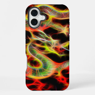 Funda Para iPhone 16 Plus Fuego de Dragón en Lucky Energy