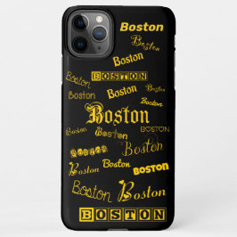 Funda Para iPhone 11Pro Max Fuentes Amarillas de Boston