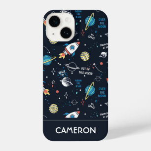 Funda Para iPhone 14 Fuera de este patrón espacial mundial