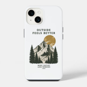 Funda Para iPhone 14 Fuera se siente mejor Montaña