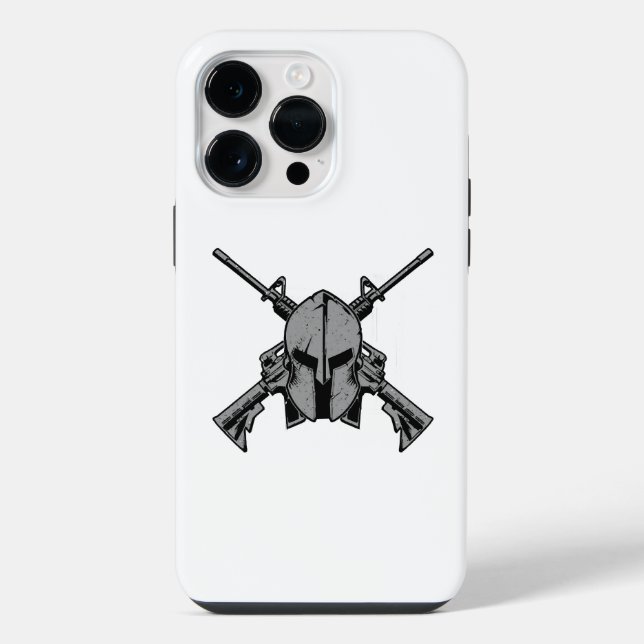 Funda Para iPhone Fuerza militar (Reverso )
