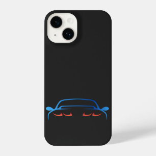 Funda Para iPhone 14 Fun Classic Sports Car Vehículo Automóvil