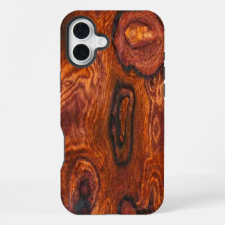 Funda Para iPhone 16 Plus Funda Cocobolo (madera) Finish iPhone 5