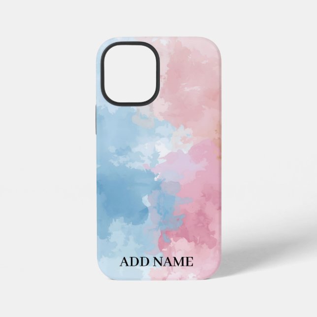 Funda Para iPhone Funda de arte personalizado Pastel - Mezcla de col (Reverso )