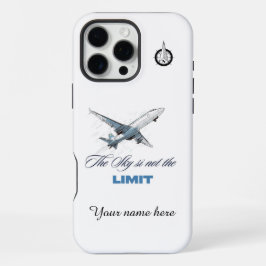 Funda Para iPhone 16 Pro Max Funda de Celular Aviación